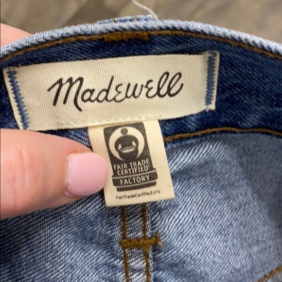 Madewell Blue A-Line Denim Skirt - Picture 7 of 10